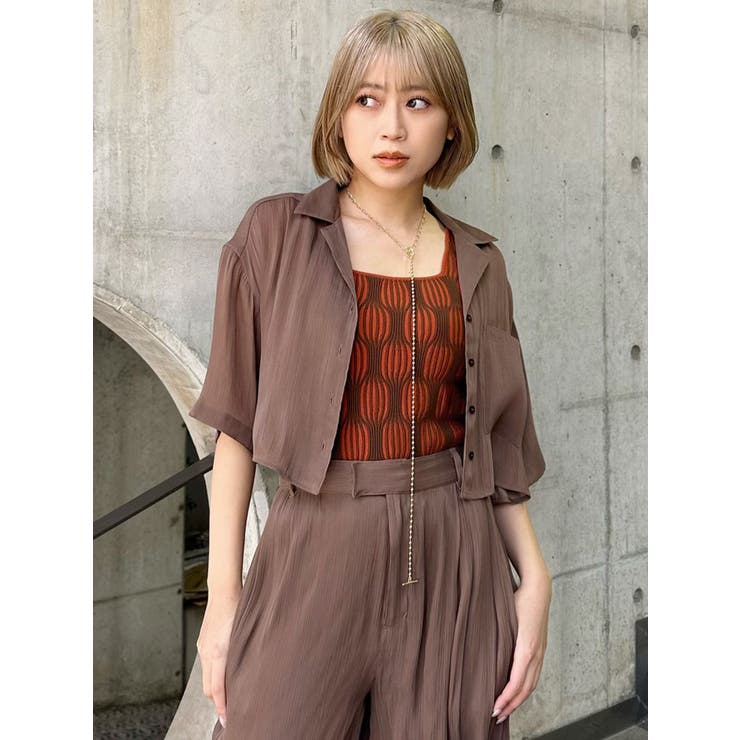 ウェーブパターンニットタンク | MURUA | 詳細画像43 