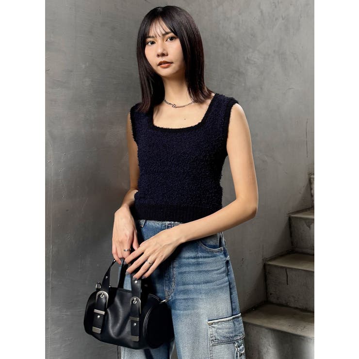 2WAYMIXヤーンニット | MURUA | 詳細画像8 