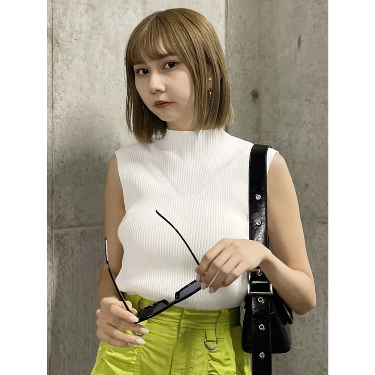 ハイネックノースリーブニット | MURUA | 詳細画像2 