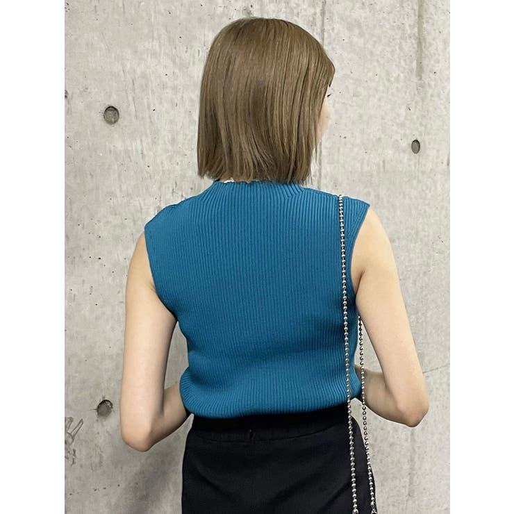 ハイネックノースリーブニット | MURUA | 詳細画像8 