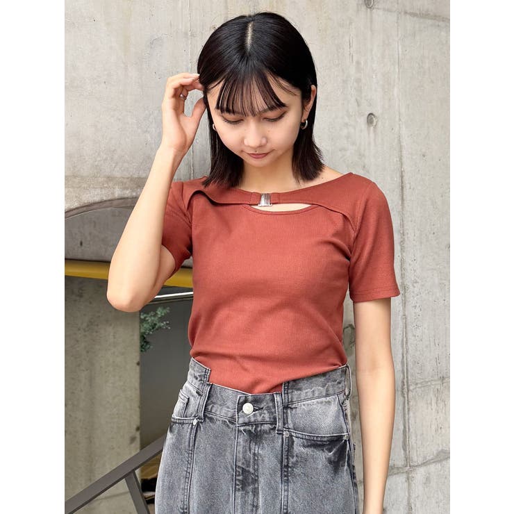 フロントパーツレイヤードトップス | MURUA | 詳細画像26 