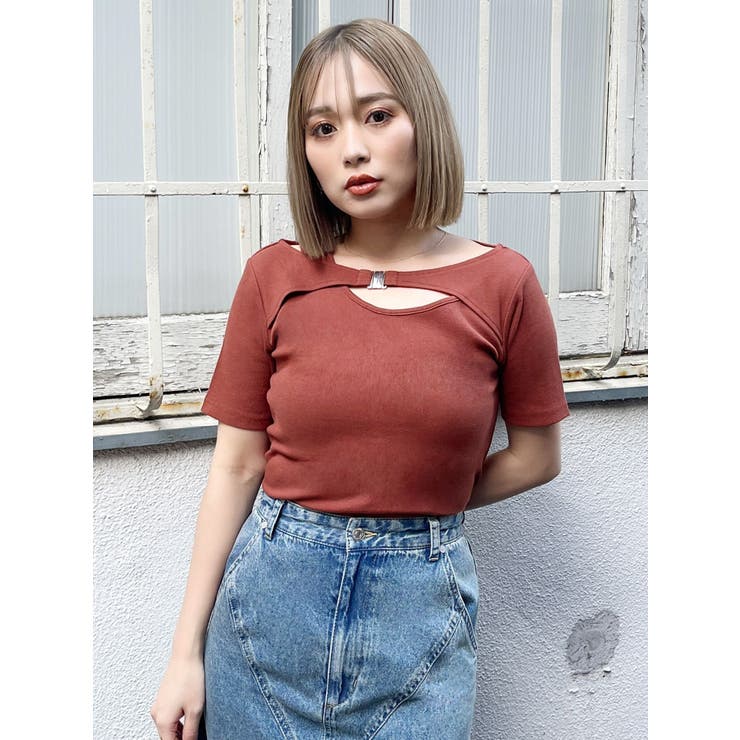 フロントパーツレイヤードトップス | MURUA | 詳細画像3 