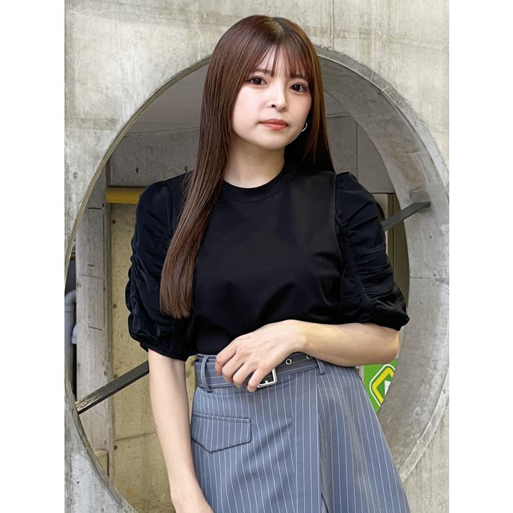 ギャザースリーブトップス | MURUA | 詳細画像3 