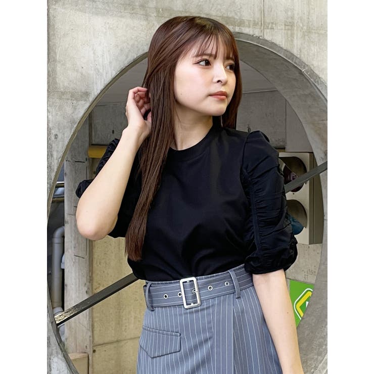 ギャザースリーブトップス | MURUA | 詳細画像4 