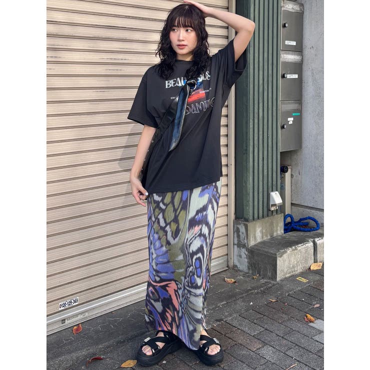 GLOAMINGオーバーTシャツ | MURUA | 詳細画像11 