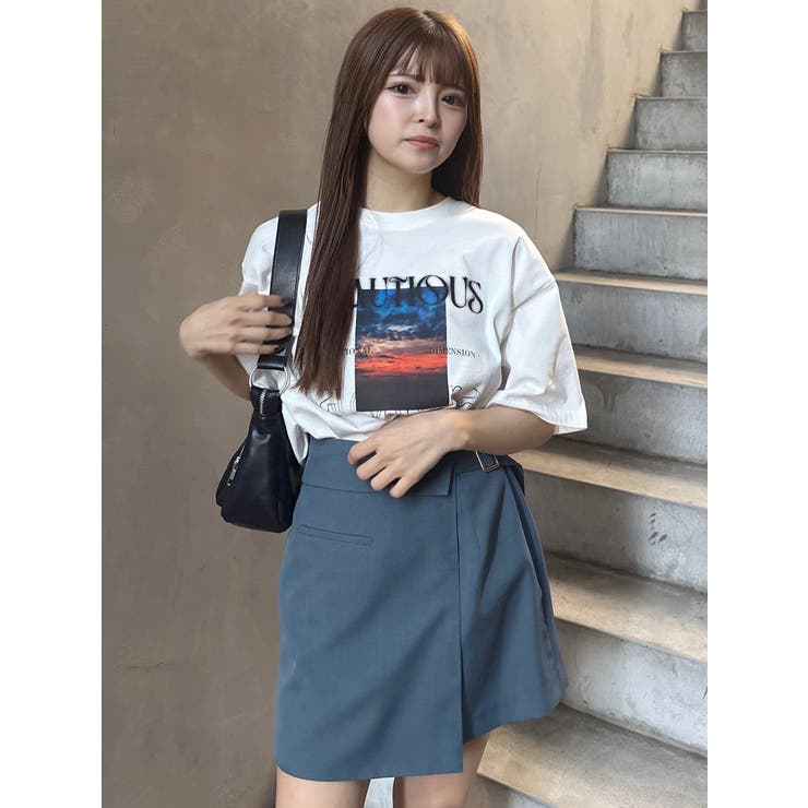 GLOAMINGオーバーTシャツ | MURUA | 詳細画像17 