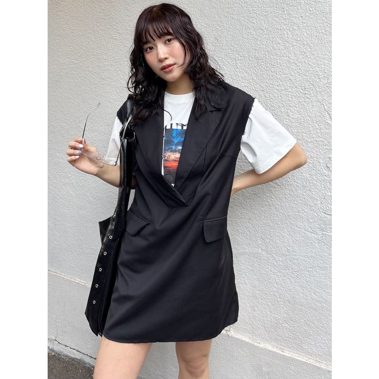 GLOAMINGオーバーTシャツ | MURUA | 詳細画像20 