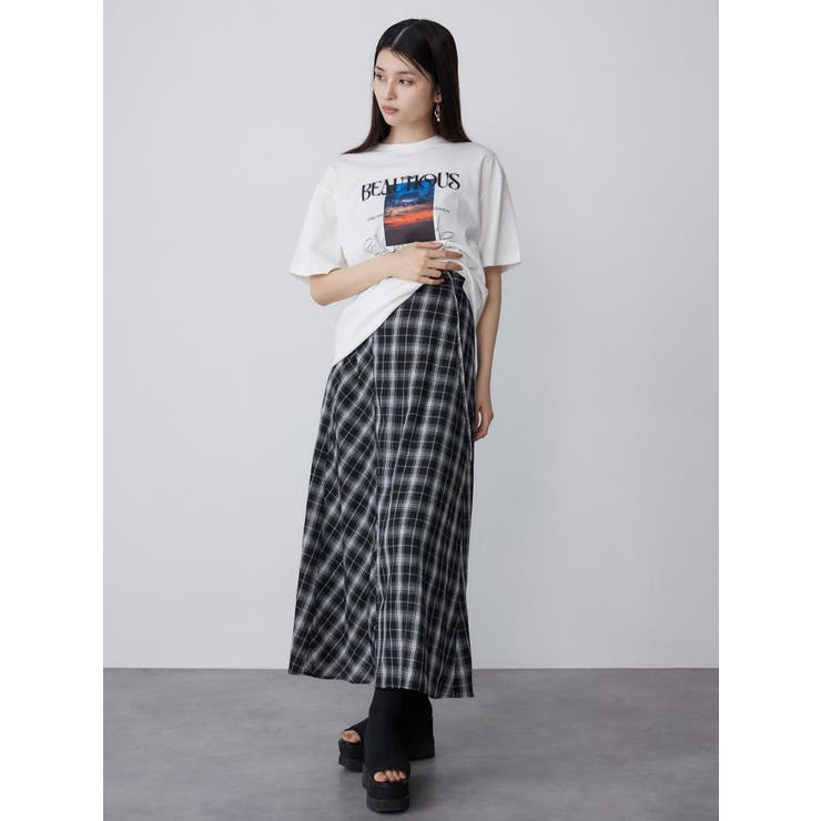 GLOAMINGオーバーTシャツ | MURUA | 詳細画像6 