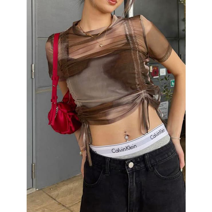 グラデーションシアートップス | MURUA | 詳細画像10 