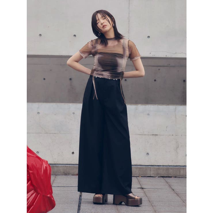 グラデーションシアートップス | MURUA | 詳細画像18 