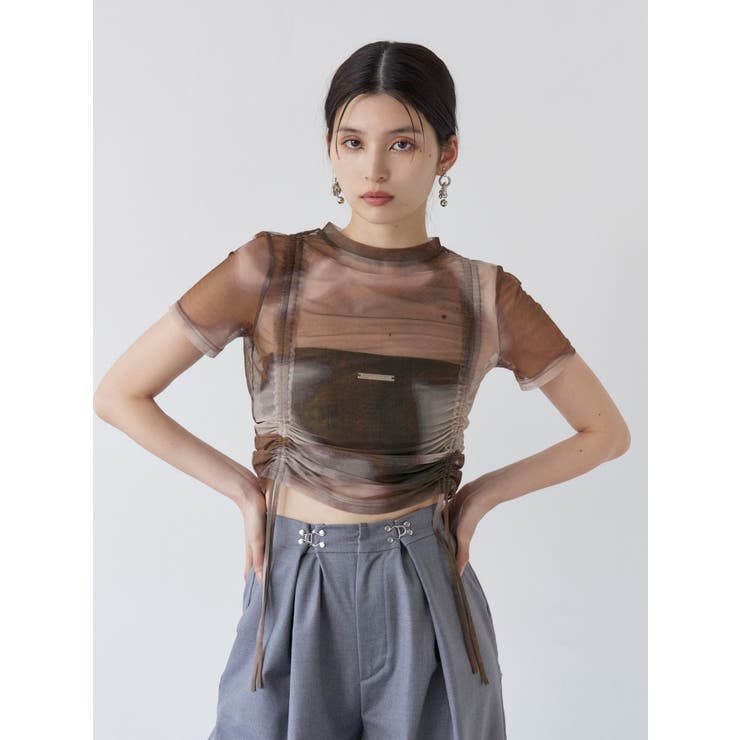 グラデーションシアートップス | MURUA | 詳細画像21 