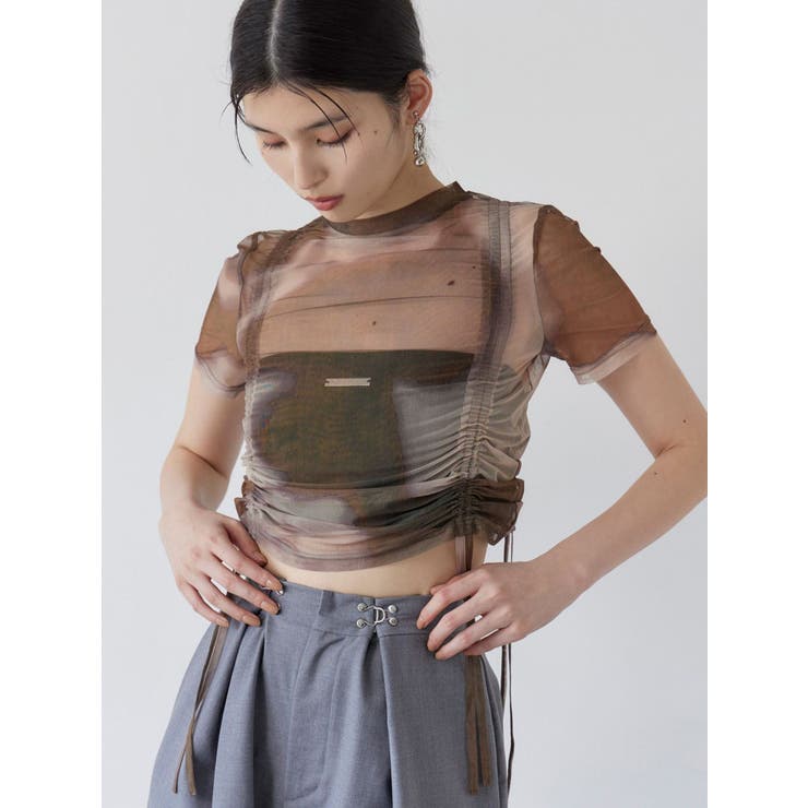 ブラウン | グラデーションシアートップス | MURUA