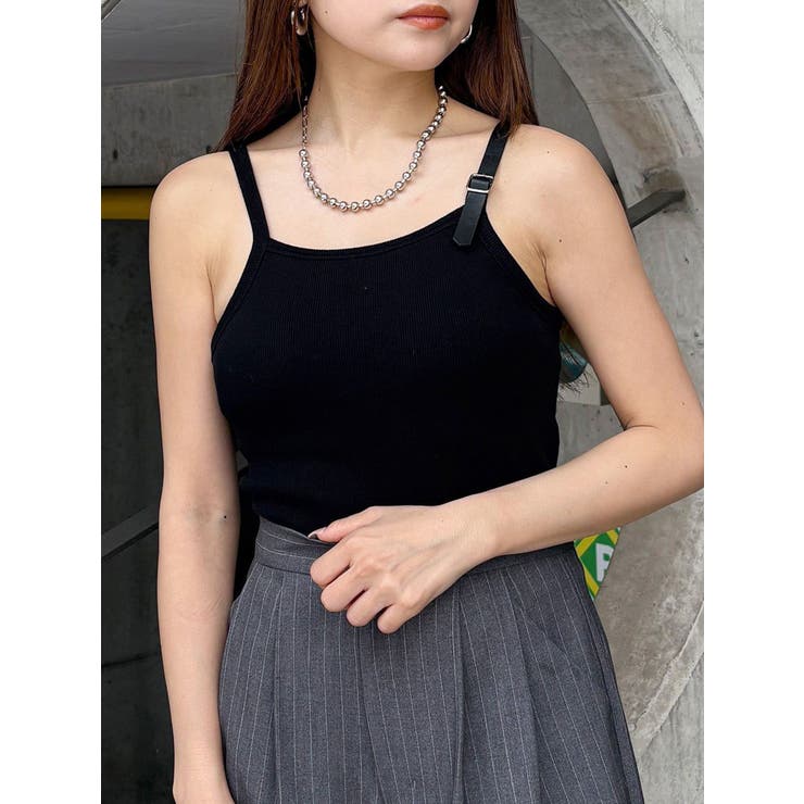 ブラック | ビルトインブラキャミソール | MURUA