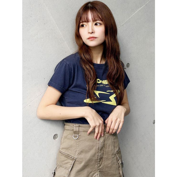 シャープモチーフクロップドTシャツ | MURUA | 詳細画像32 