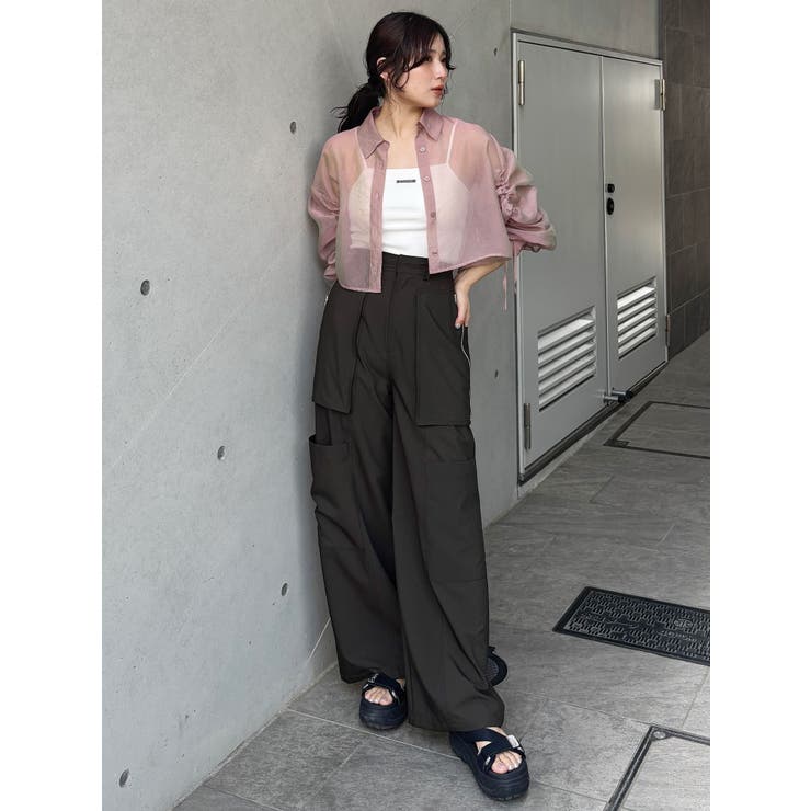 ロゴプレートスクエアキャミ | MURUA | 詳細画像10 