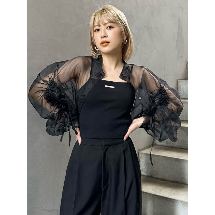 ロゴプレートスクエアキャミ | MURUA | 詳細画像12 