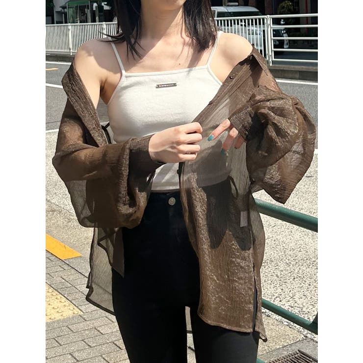 ロゴプレートスクエアキャミ | MURUA | 詳細画像30 