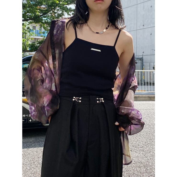 ロゴプレートスクエアキャミ | MURUA | 詳細画像34 