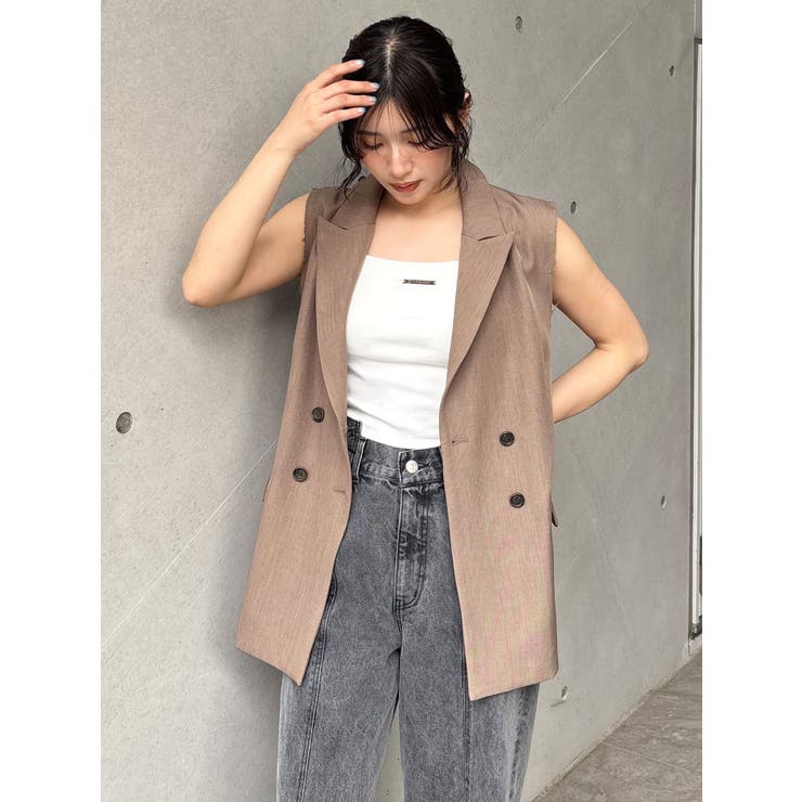 ロゴプレートスクエアキャミ | MURUA | 詳細画像5 