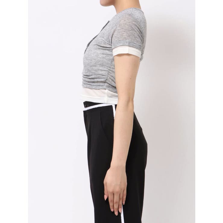 ヘンリーネックレイヤードトップス | MURUA | 詳細画像24 