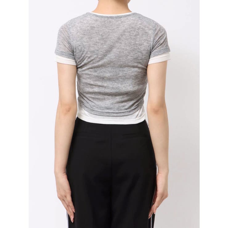 ヘンリーネックレイヤードトップス | MURUA | 詳細画像25 