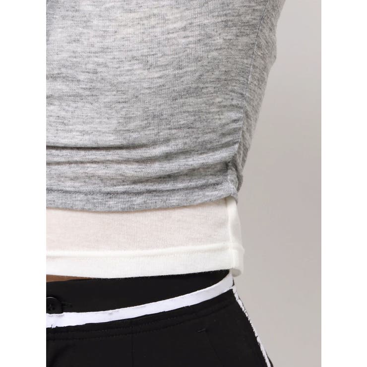 ヘンリーネックレイヤードトップス | MURUA | 詳細画像28 