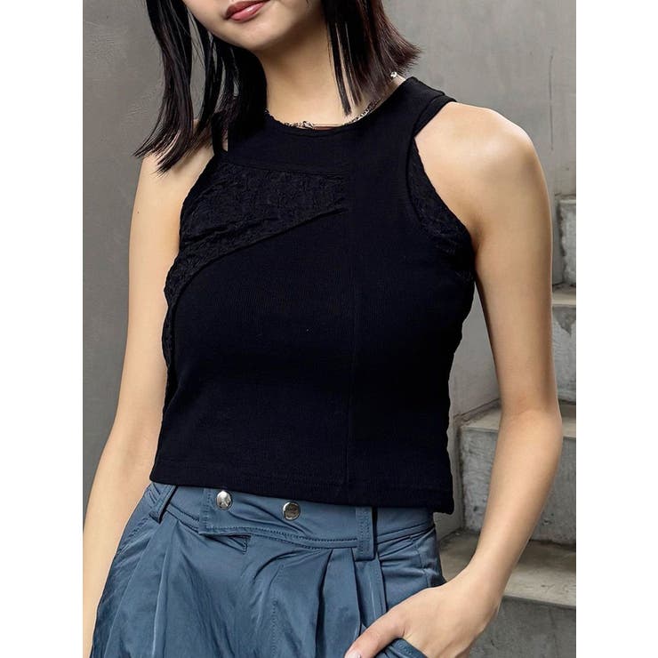 ブラック | トリックドッキングキャミタンク | MURUA