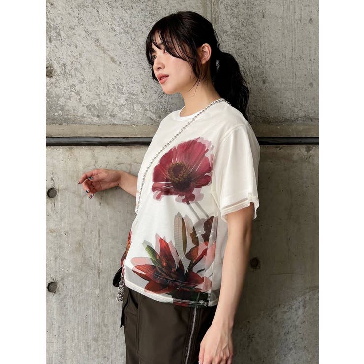 ♥まりも様♥MURUA　ドッキングシャツ ♥まりも様♥MURUA ドッキングシャツ MURUA ビスチェドッキングT