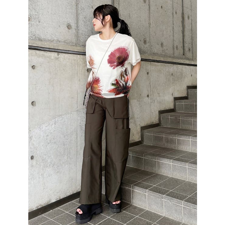 ♥まりも様♥MURUA　ドッキングシャツ ♥まりも様♥MURUA ドッキングシャツ MURUA ビスチェドッキングT
