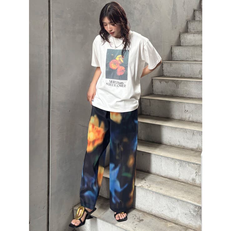 【MURUA×STAYFLOWER】フォトチュールTシャツ | MURUA | 詳細画像13 