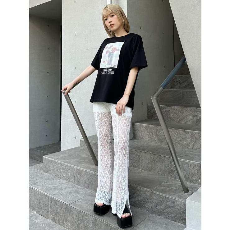 【MURUA×STAYFLOWER】フォトチュールTシャツ | MURUA | 詳細画像18 