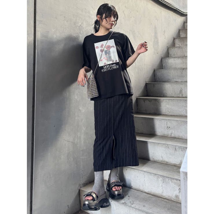 【MURUA×STAYFLOWER】フォトチュールTシャツ | MURUA | 詳細画像22 