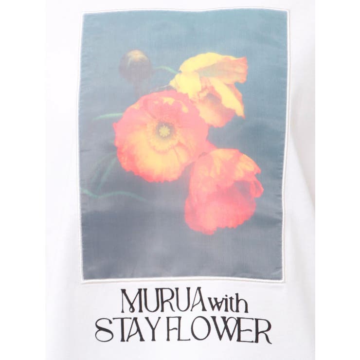 【MURUA×STAYFLOWER】フォトチュールTシャツ | MURUA | 詳細画像32 
