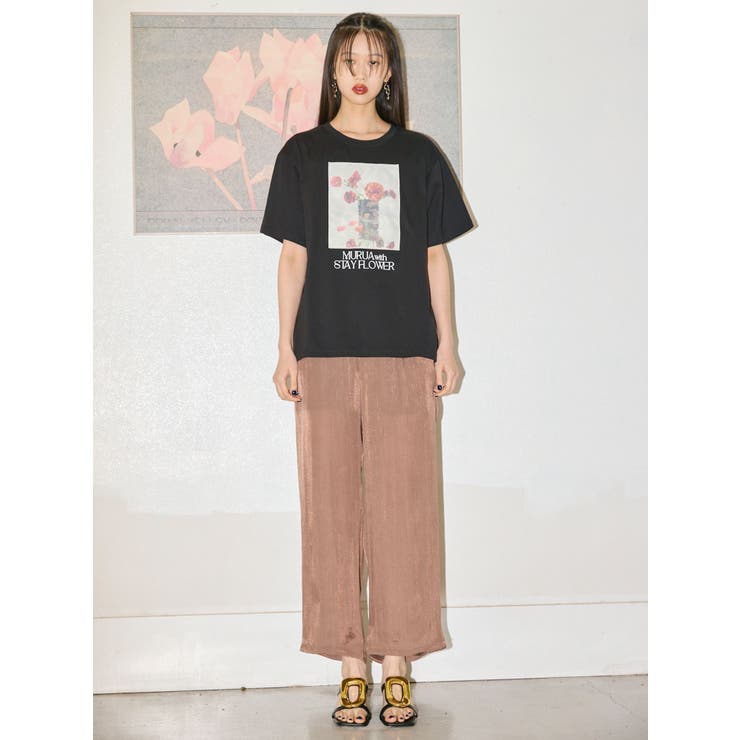 【MURUA×STAYFLOWER】フォトチュールTシャツ | MURUA | 詳細画像7 