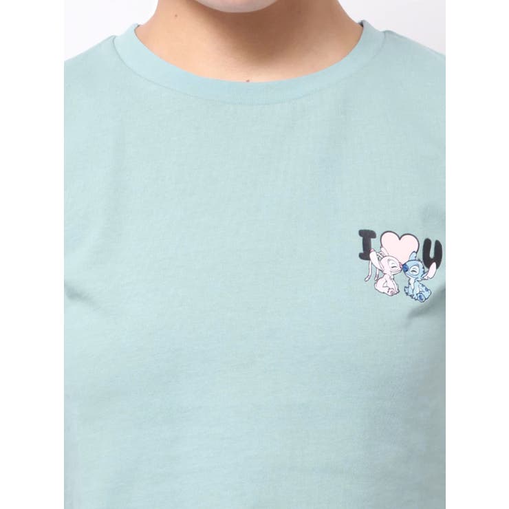 【スティッチコラボ】グラデーショントロピカルTシャツ | MURUA | 詳細画像10 