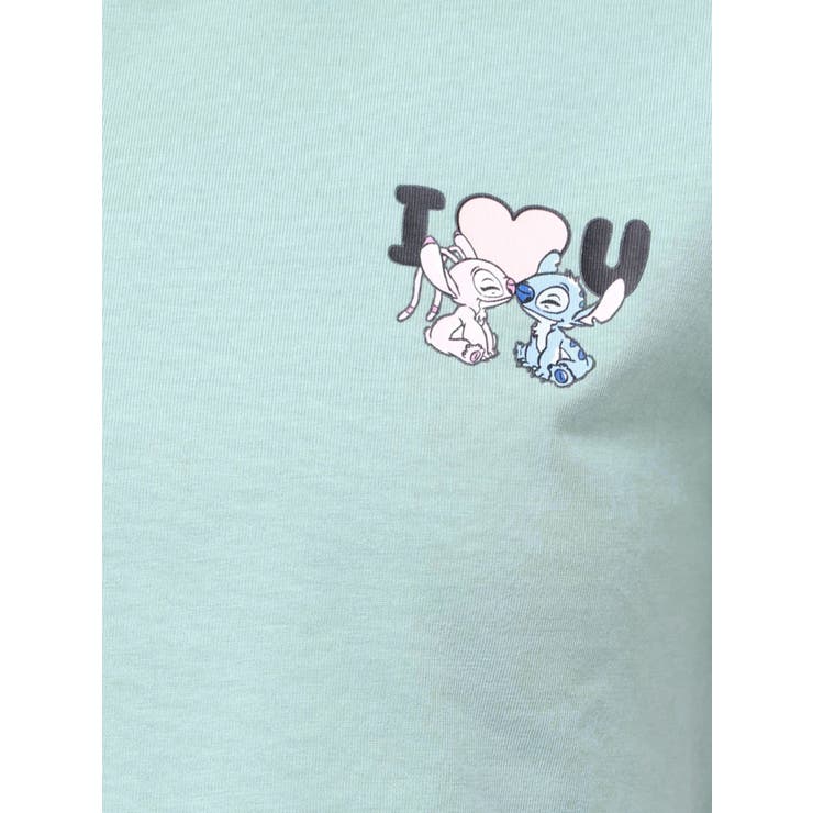 【スティッチコラボ】グラデーショントロピカルTシャツ | MURUA | 詳細画像16 