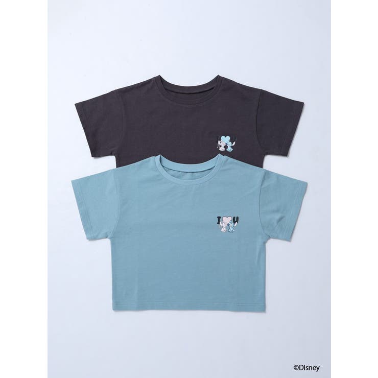 【スティッチコラボ】グラデーショントロピカルTシャツ | MURUA | 詳細画像2 