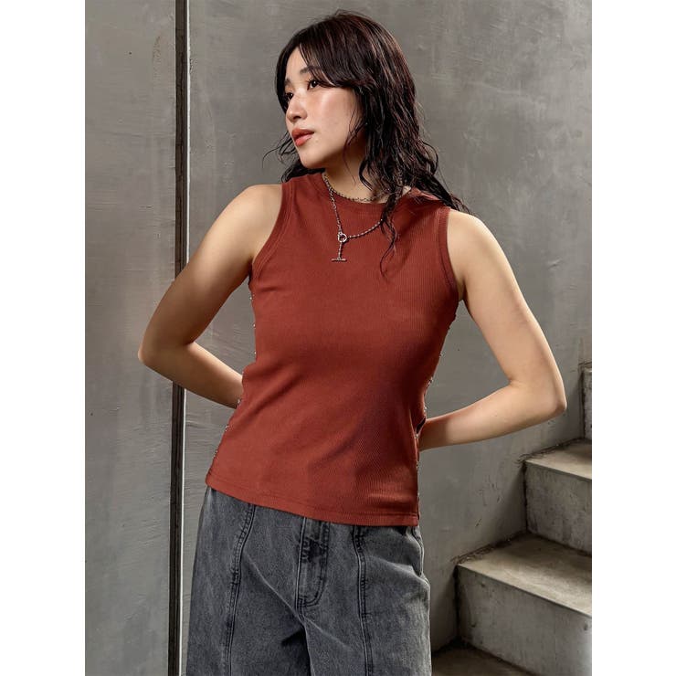 サイドホックリブカットソー | MURUA | 詳細画像13 