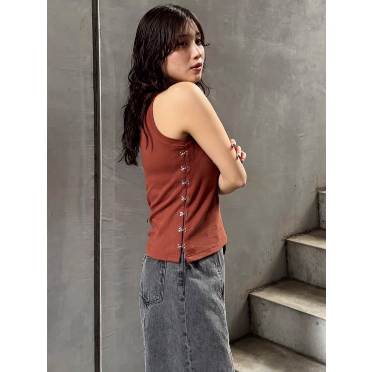 サイドホックリブカットソー | MURUA | 詳細画像14 