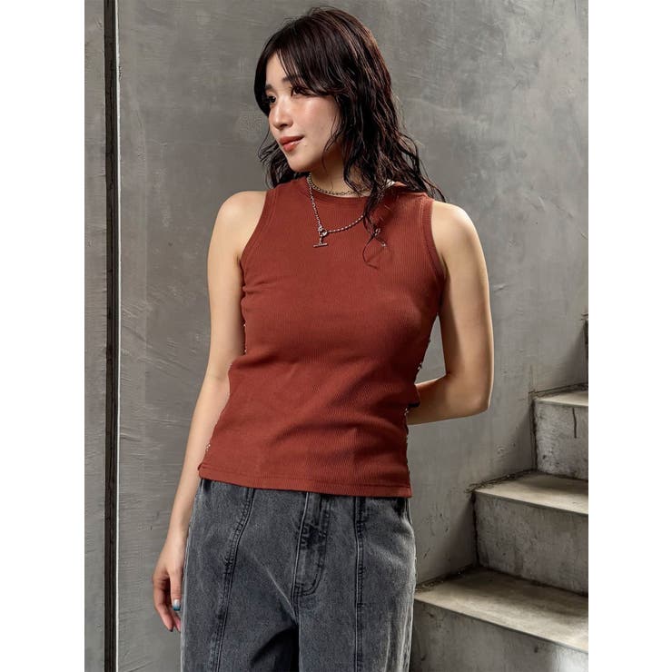 サイドホックリブカットソー | MURUA | 詳細画像3 