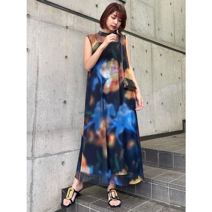 【追加生産分】シェイドフラワーレイヤードワンピース | MURUA | 詳細画像11 