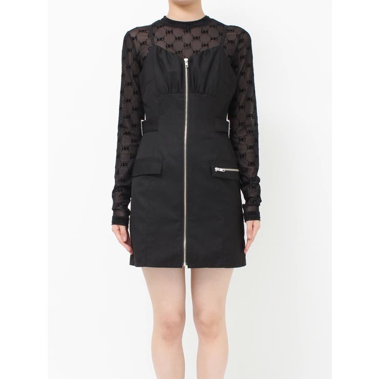 フロントZIPミニジャンスカ | MURUA | 詳細画像31 