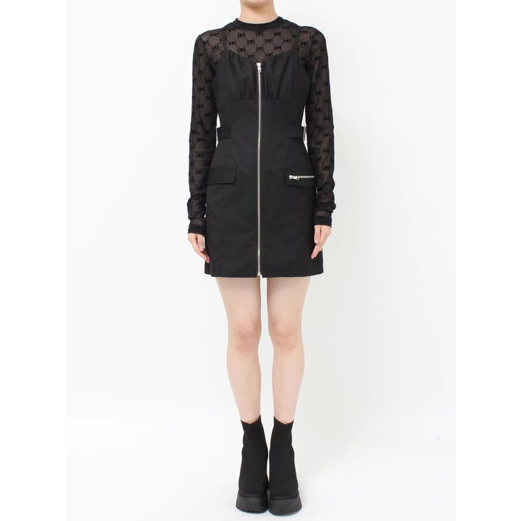 フロントZIPミニジャンスカ | MURUA | 詳細画像40 