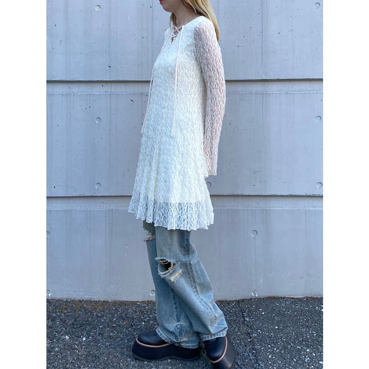 レースアップミニワンピース | MURUA | 詳細画像13 