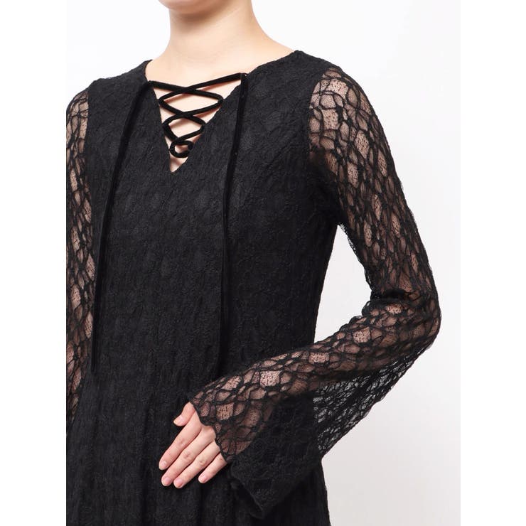 レースアップミニワンピース | MURUA | 詳細画像18 