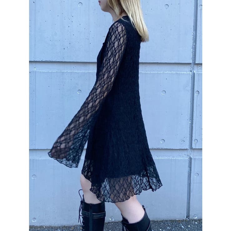 レースアップミニワンピース | MURUA | 詳細画像4 