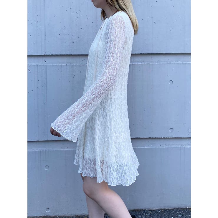 レースアップミニワンピース | MURUA | 詳細画像9 