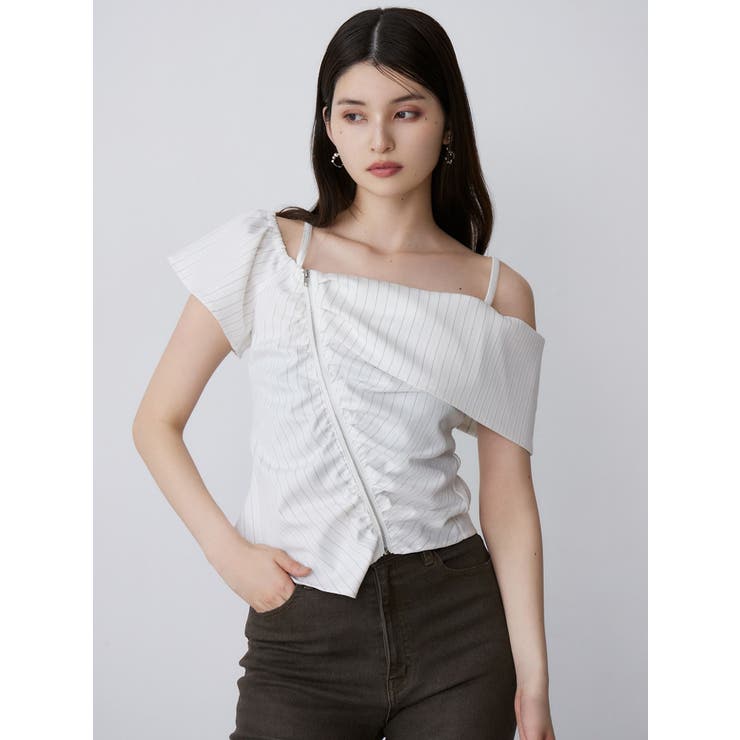 オフショルシャーリングシャツ | MURUA | 詳細画像5 