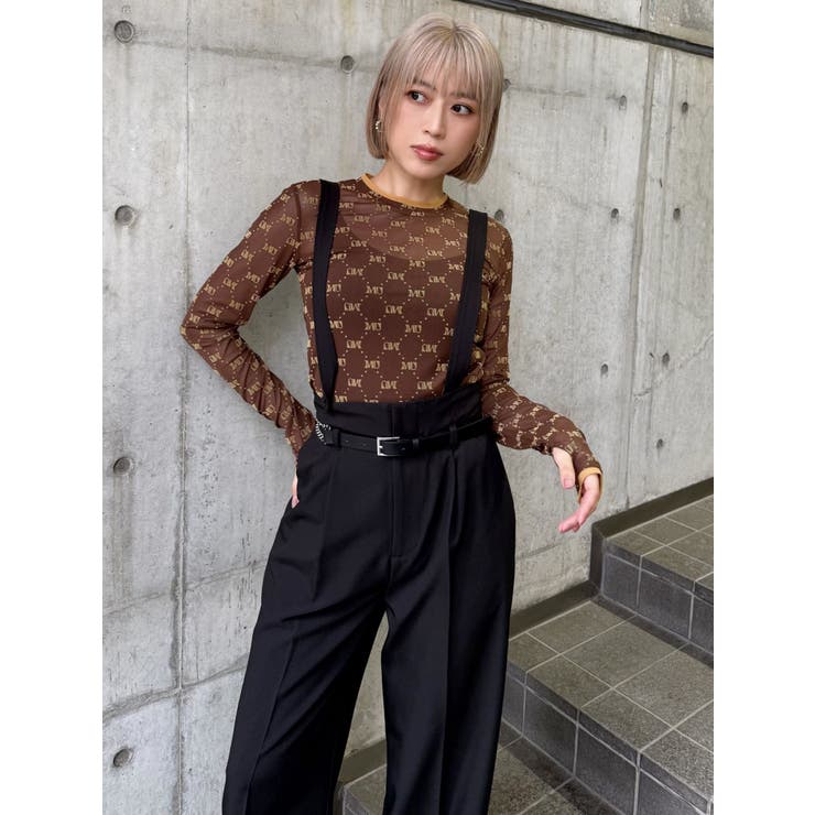 チェーンベルトサスペンダーパンツ | MURUA | 詳細画像19 