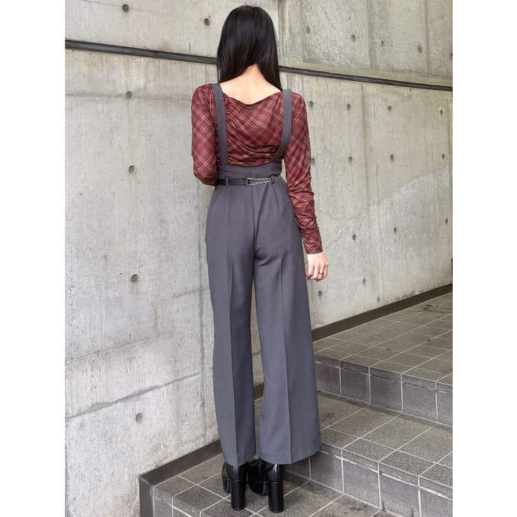 チェーンベルトサスペンダーパンツ | MURUA | 詳細画像22 